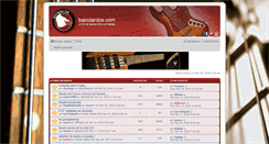 Desktop Screenshot of basstardos.com